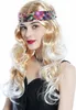 WIG ME UP Perücke Stirnband lang blond platinblond Produktbild-Vorschau 1