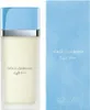 A bottle of Dolce & Gabbana Light Blue Eau de Toilette and its packaging are displayed side-by-side against a white background. Anteprima dell’immagine prodotto