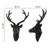 2.02 Hirschgeweih schwarz - 40 cm Produktbild-Vorschau 4