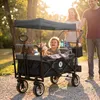 Miweba Bollerwagen MB-20 faltbar | Transportwagen mit Dach Produktbild-Vorschau 1