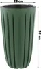 Vysoký kvetináč, vložka H 50 cm, zelený, okrúhly, Náhľad obrázku produktu 2