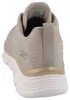 SKECHERS Bobs Flex Flying Damen Sneaker beige gold Textil Produktbild-Vorschau 15