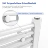 Heilmetz Badheizkörper 140x40cm Mittelanschluss 238 Watt Produktbild-Vorschau 4