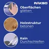 RAKSO Stahlwolle Banderole Sorte 0000 Extra-Fein 1 x 200g Produktbild-Vorschau 5