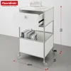 Contenitore mobile Epure MK-145 – Bianco. Carrello mobile Anteprima dell’immagine prodotto 2