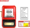 A red label printer with sample labels and a price tag. Podgląd zdjęcia produktu
