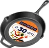 Padella in ghisa KADAX da 30 cm, padella in ghisa, adatta Anteprima dell’immagine prodotto 1