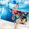 FEBE Strandtuch XXL 100x180 cm Goldfisch Badetuch Groß 100% Produktbild-Vorschau 3