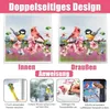 9 Blatt Fensterbilder Frühling Vögel Blumen Schmetterling, Produktbild-Vorschau 6