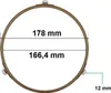 Univerzální náhradní otočný kroužek 18 cm pro mikrovlnný Náhled obrázku produktu 2