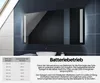 Batteriebetriebener LED Spiegel 160x90 cm - Badspiegel mit Produktbild-Vorschau 2