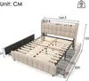 ProximaX Polsterbett 160x200 mit USB-Ladefunktion, Produktbild-Vorschau 7