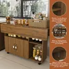 MODFU Tavolo pieghevole da pranzo 110x70 cm, multifunzione Anteprima dell’immagine prodotto 7