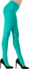 Neon Türkis Strumpfhose 80s Disco 40 DEN un Produktbild-Vorschau 1