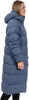 Urban Down Long Coat Women granite blue (24412) M Produktbild-Vorschau 2