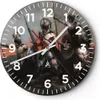 Wanduhr - Rund - Glasuhr - ritter rüstung - 40x40cm - Produktbild-Vorschau 1