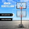 Apollo Basketballkorb Set mit Ständer, Rollen, Basketball Produktbild-Vorschau 4
