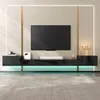 Merax TV-meubel, wandmontage, met glanzende deuren, TV-kast Productafbeelding-voorbeeld 1