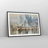 Gerahmtes Poster - Schwarzer Rahmen - London Aquarell Produktbild-Vorschau 8