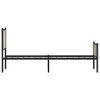 Metallbett ohne Matratze Sonoma-Eiche 100x190 cm Produktbild-Vorschau 5