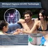 People enjoying a whirlpool. Produktbild-Vorschau