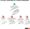 Barres de toit Menabo pour VW Tiguan 2024-2025 Aluminium Voir les images du produit 4