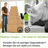 XMTECH transportní vozík 60 x 40 cm, transportní vozík s 2x Náhled obrázku produktu 3
