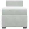 The Living Store Boxspringbett mit Matratze Hellgrau 90x190 Produktbild-Vorschau 7
