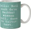Mr. & Mrs. Panda Trinkbecher Spruch Cello Kultur - Produktbild-Vorschau 1