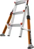 Close-up of the lower section of a multi-purpose ladder. Podgląd zdjęcia produktu