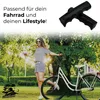 Schwarze Retro Fahrradgriffe – Extra weich, 110mm Länge, Produktbild-Vorschau 6