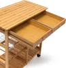 Relaxdays Servírovací vozík James XXL, VxŠxH: 80x67x37 cm, Náhľad obrázku produktu 7