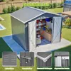 Geräteschuppen Gerätehaus Metall Fundament Gartenhaus Produktbild-Vorschau 5