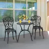 Avestar 3-teiliges Bistro Set aus Aluminiumguss, Produktbild-Vorschau 2