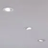 Luminaire encastré à LED SALICETO, 3 pièces, blanc chaud, Voir les images du produit 2