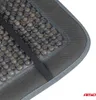 AMiO 01385 Universal Auto Sitzbezüge Baumwolle Bambus Grau Produktbild-Vorschau 2