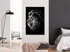 Vliesstoff Leinwandbild - Blue-eyed Lion (1 Part) Vertical Produktbild-Vorschau 2