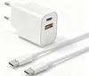 Chargeur USB-C 20W, adaptateur secteur PD, câble USB-C, Voir les images du produit 1