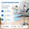 Ventilatore da pavimento in metallo – design elegante, Anteprima dell’immagine prodotto 2