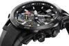 Close-up of a Casio Edifice Bluetooth men's watch. Voir les images du produit