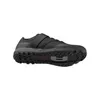 A black Shimano MTB cycling shoe is shown from the side against a white background. Produktbild-Vorschau