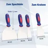 WORKPRO Profi Malerspachtel Spachtel Set aus rostfreiem Produktbild-Vorschau 8