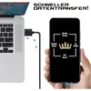Micro-USB Ladekabel schwarz 3 meter Micro Datenkabel für Produktbild-Vorschau 4