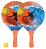 Strandtennis Set für 2 Spieler, 2 Schläger & 1 Ball, 23x38 Produktbild-Vorschau 2