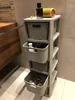 BRANQ Rattan 5: Estantería de ratán para baño / Mueble de Vista previa de la imagen del producto 4