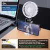 Ručný ventilátor CSL s dobíjacou batériou, USB mini Náhľad obrázku produktu 4
