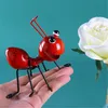 4-teilige Gartendekoration aus Metall in Form einer Ameise, Produktbild-Vorschau 2