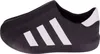A black Adidas shoe with white stripes. Voir les images du produit