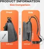 Delgeo Crossbody Sling Rucksack für Männer Frauen, Produktbild-Vorschau 7