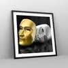 Gerahmtes Poster - Schwarzer Rahmen - Maske Theater Bühne Produktbild-Vorschau 8